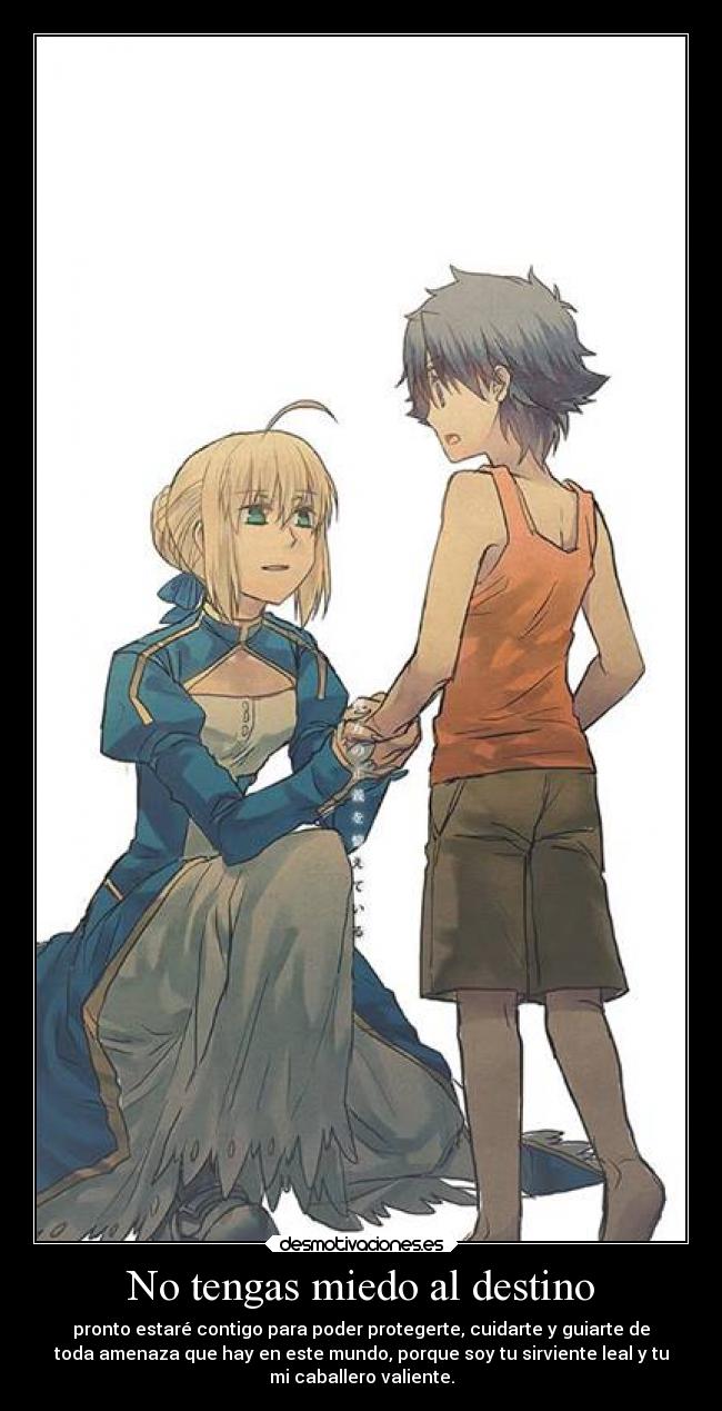 No tengas miedo al destino - 