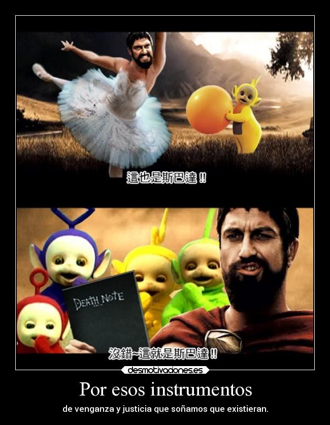 Por esos instrumentos - 