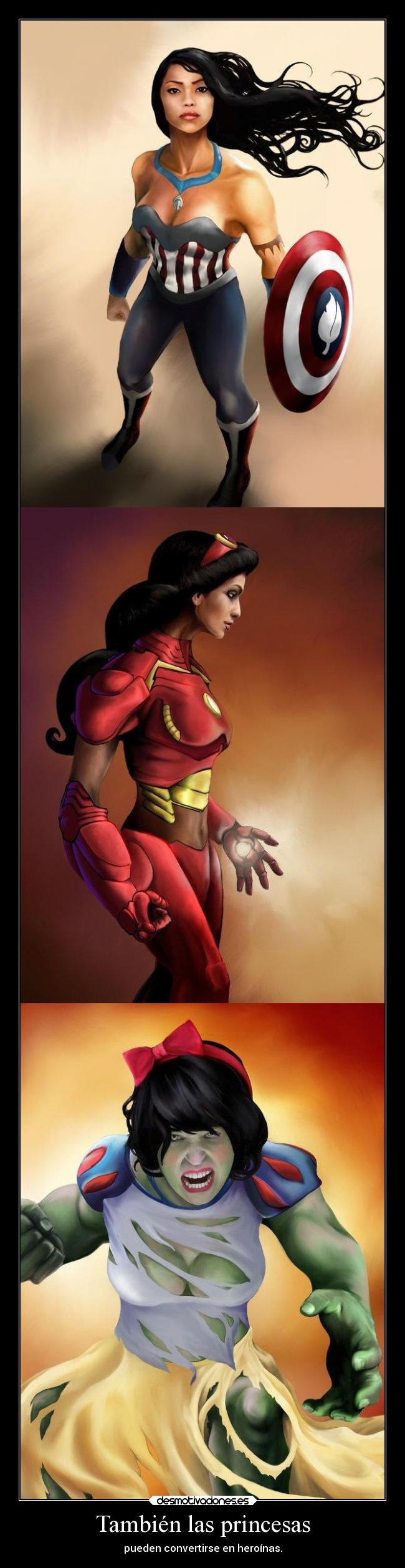 También las princesas -