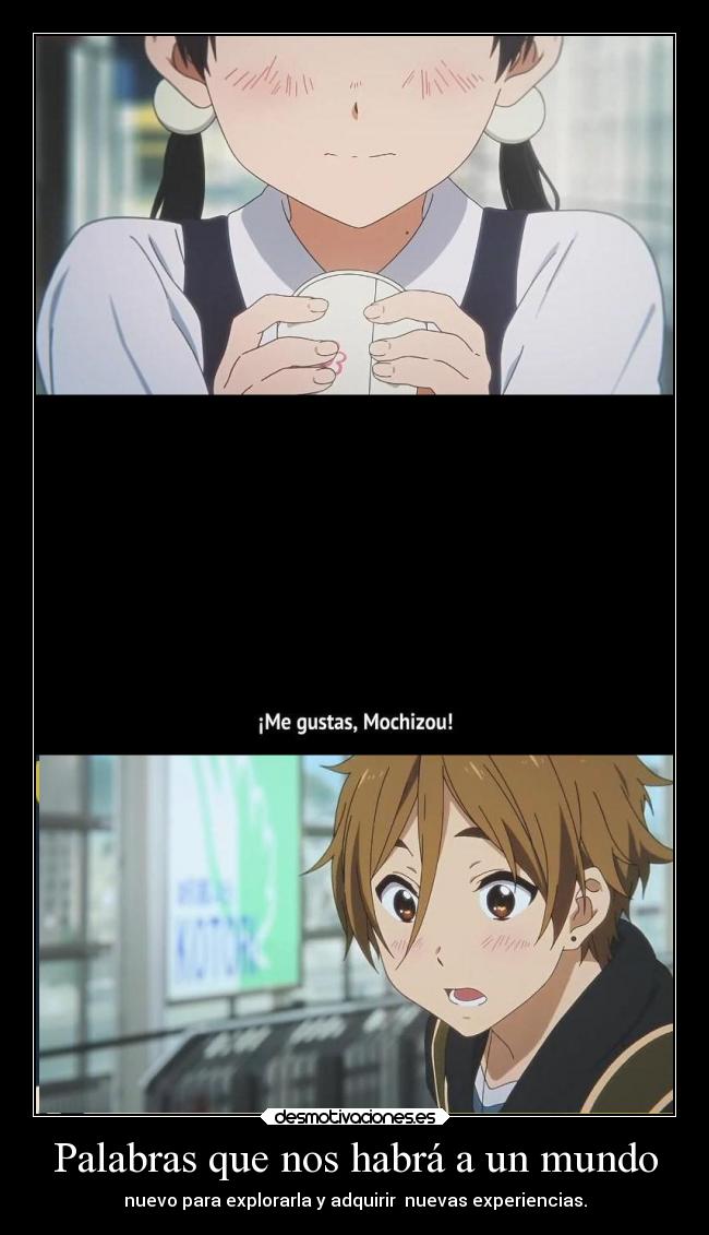 Palabras que nos habrá a un mundo - nuevo para explorarla y adquirir nuevas experiencias.