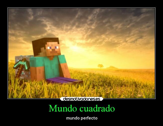 carteles mundo mundo minecraft desmotivaciones