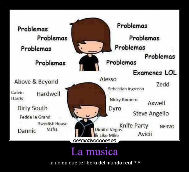 La musica -