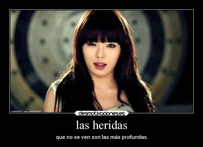 las heridas -