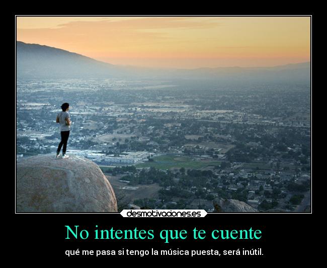 No intentes que te cuente - 