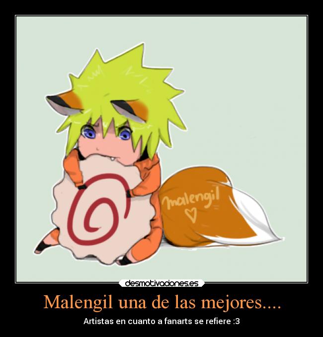 carteles naruto arte malengil fanart parodia desmotivaciones