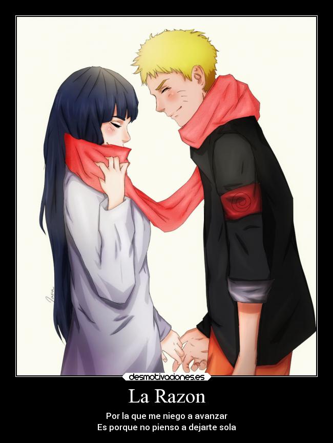 carteles naruto hinata bufanda desmotivaciones