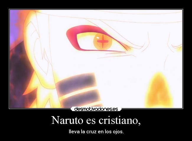 Naruto es cristiano, - 
