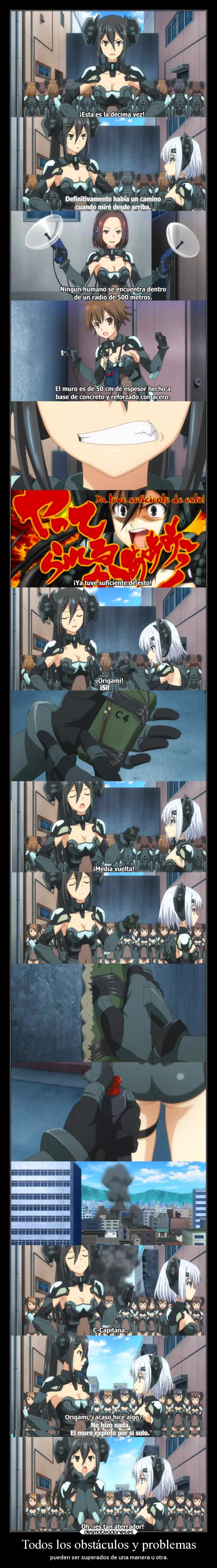 carteles obstaculos problemas vida amistad anime obstaculo problema superar maneras formas distintas raptorhunters desmotivaciones