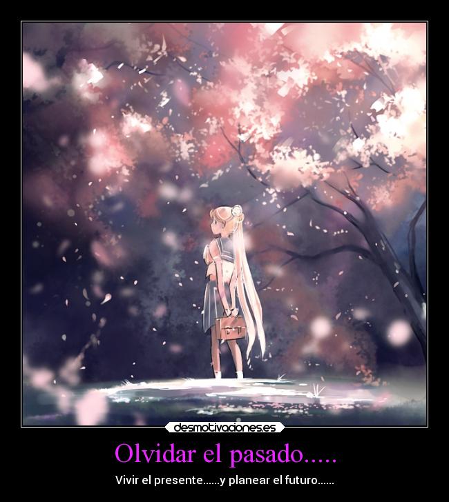 Olvidar el pasado..... - Vivir el presente......y planear el futuro......