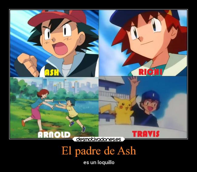 El padre de Ash -