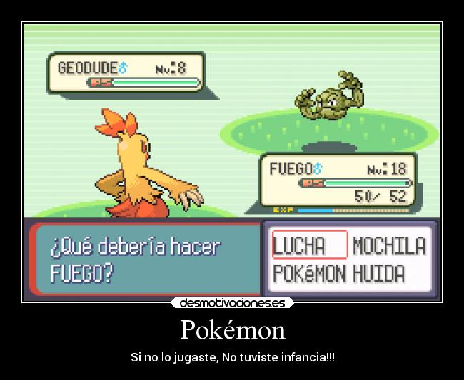 carteles pokemon infancia desmotivaciones