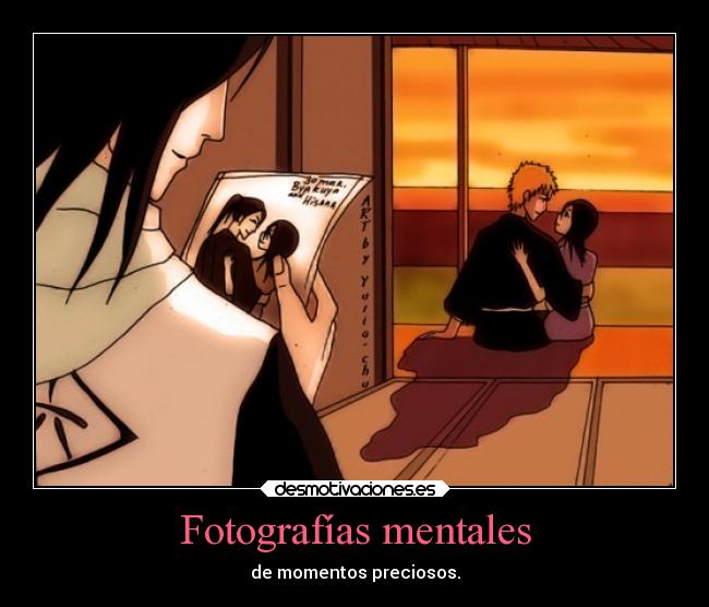 Fotografías mentales - de momentos preciosos.