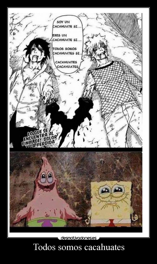 Todos somos cacahuates -