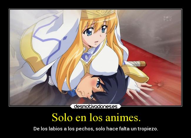Solo en los animes. - 