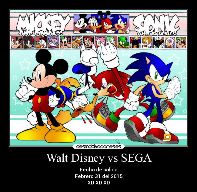 Walt Disney vs SEGA -