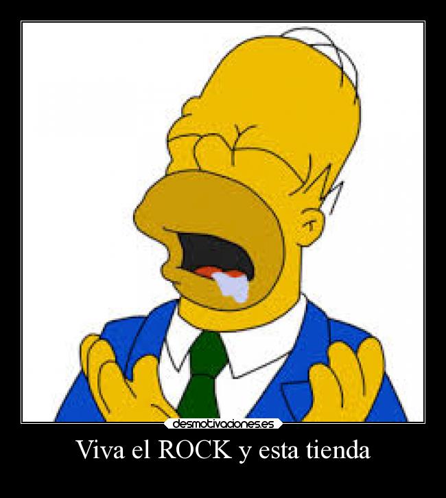 Viva el ROCK y esta tienda -