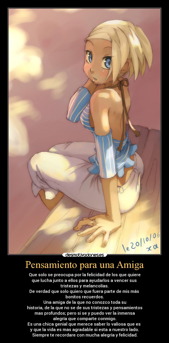 carteles sentimientos anime gracias mir cesar desmotivaciones