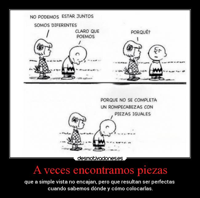 carteles sentimientos desamor amor piezas vineta mafalta charliebrown perfeccion desmotivaciones