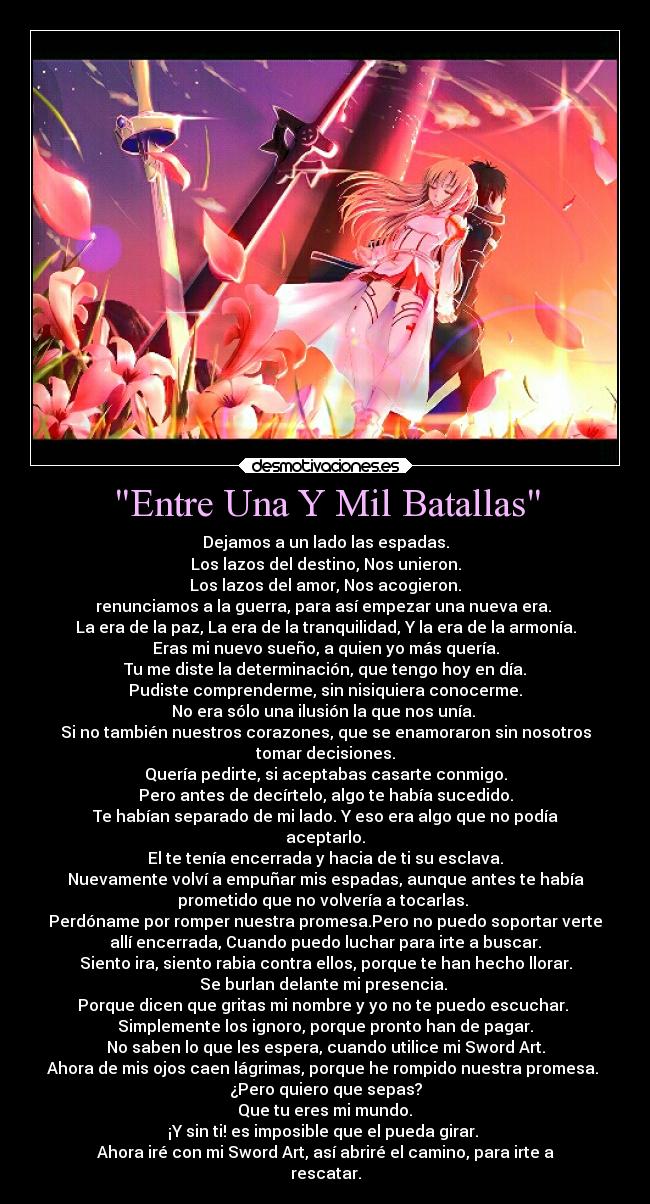 Entre Una Y Mil Batallas -