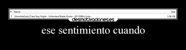 ese sentimiento cuando -
