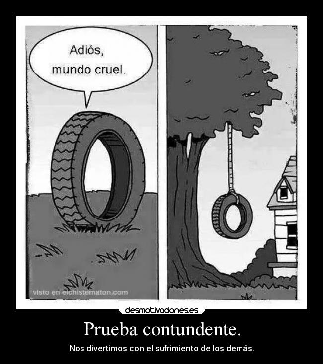 Prueba contundente. - 