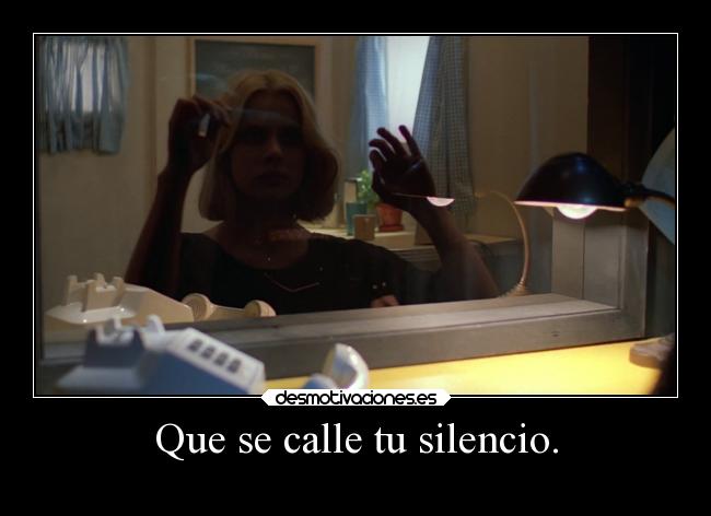 carteles silencio cine paristexas desmotivaciones