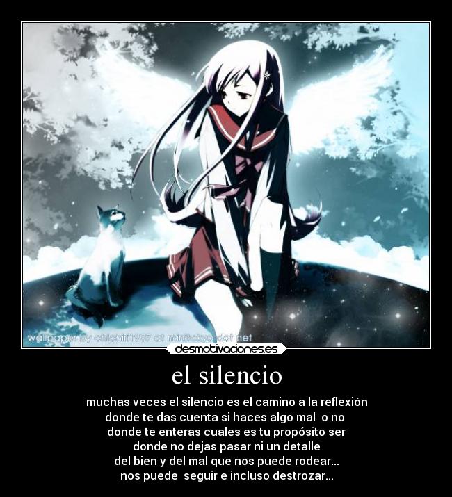 el silencio - 