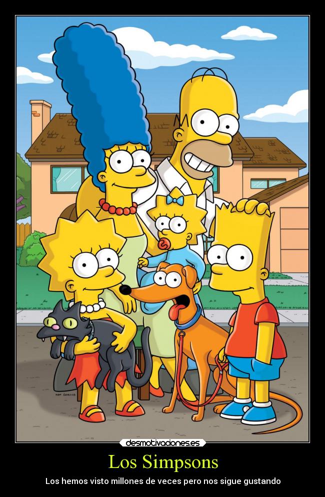 carteles simpsons simpsons los desmotivaciones