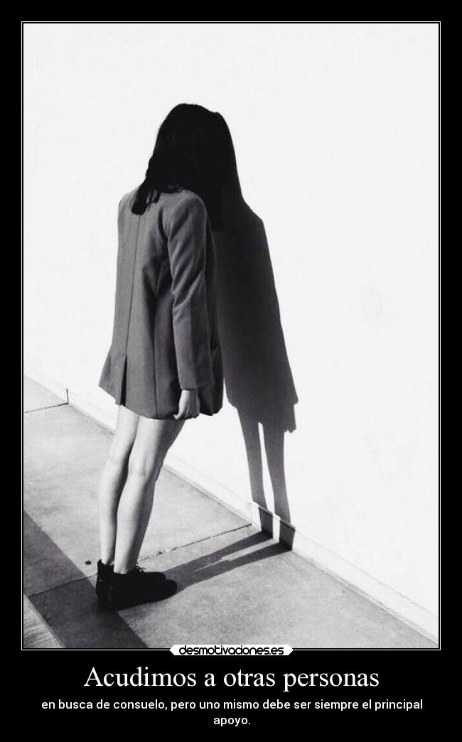 Acudimos a otras personas -