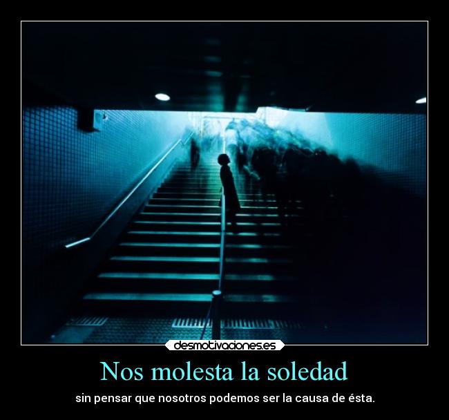 Nos molesta la soledad - 