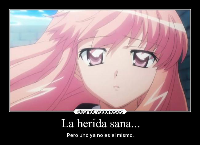 La herida sana... - 