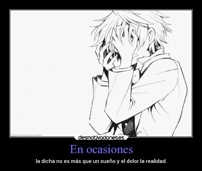 carteles soledad vida sociedad alma tristeza dolor anime realidad sueno pesadillas desmotivaciones