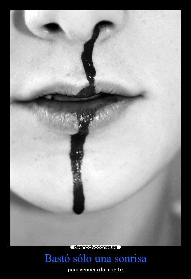 Bastó sólo una sonrisa -