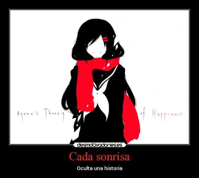 Cada sonrisa - Oculta una historia