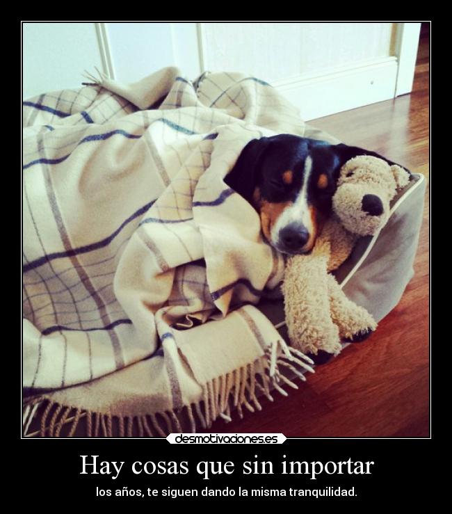 Hay cosas que sin importar - 