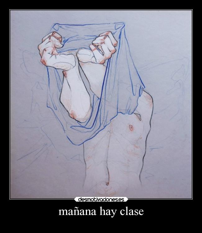 mañana hay clase -