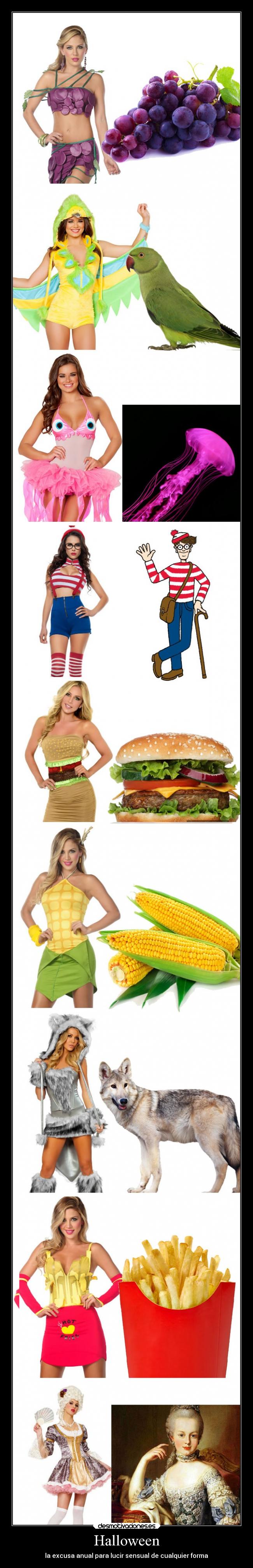 Halloween - la excusa anual para lucir sensual de cualquier forma