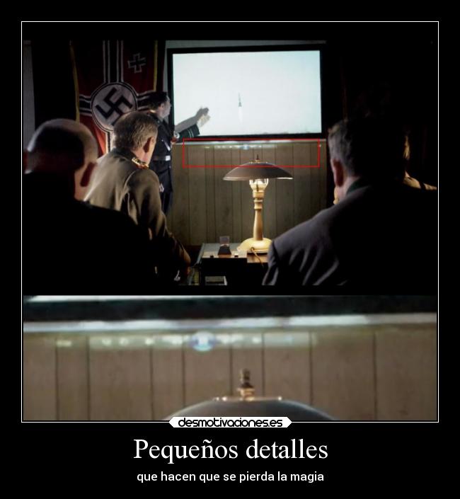 Pequeños detalles - que hacen que se pierda la magia