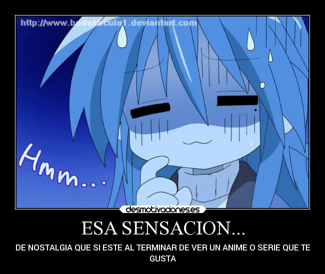 ESA SENSACION... -