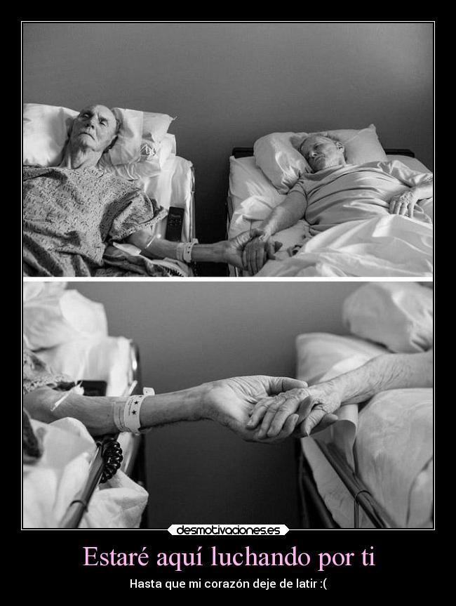 Estaré aquí luchando por ti - 