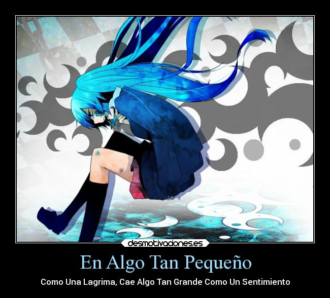 En Algo Tan Pequeño -