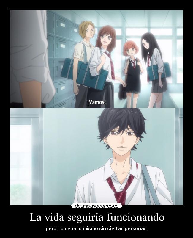 La vida seguiría funcionando -