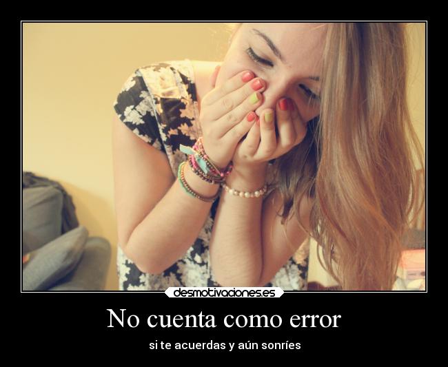 No cuenta como error -
