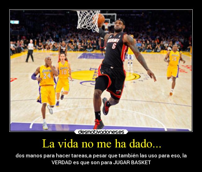 La vida no me ha dado... - 