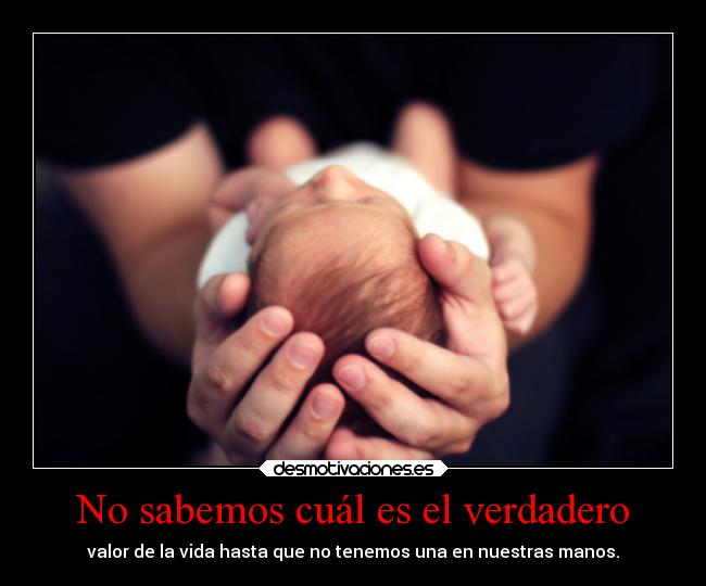 No sabemos cuál es el verdadero - 