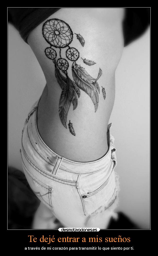 Te dejé entrar a mis sueños - 