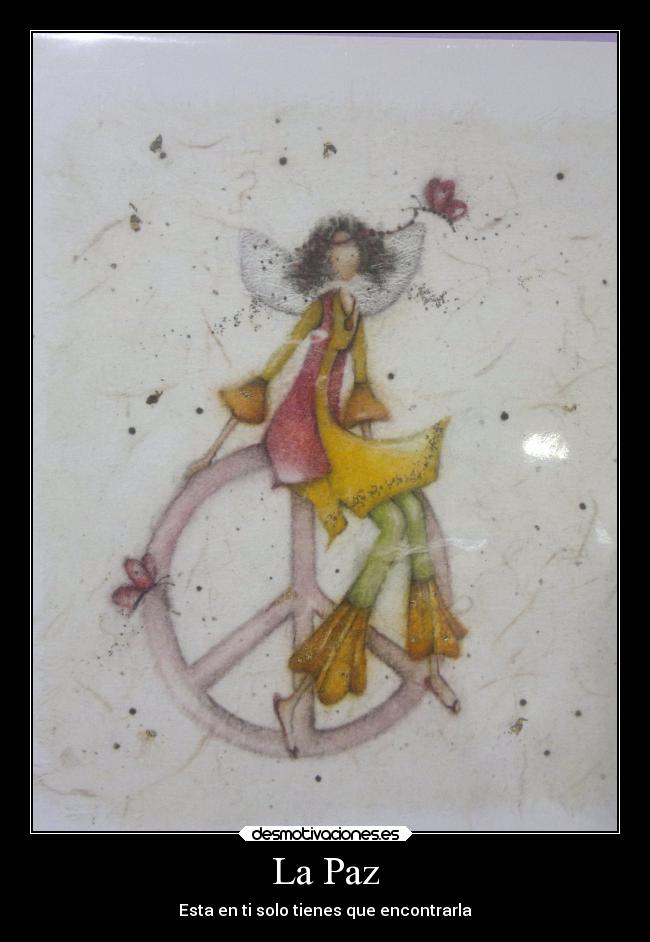 La Paz - Esta en ti solo tienes que encontrarla