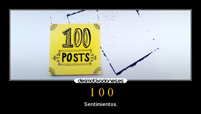 1 0 0 - Sentimientos.