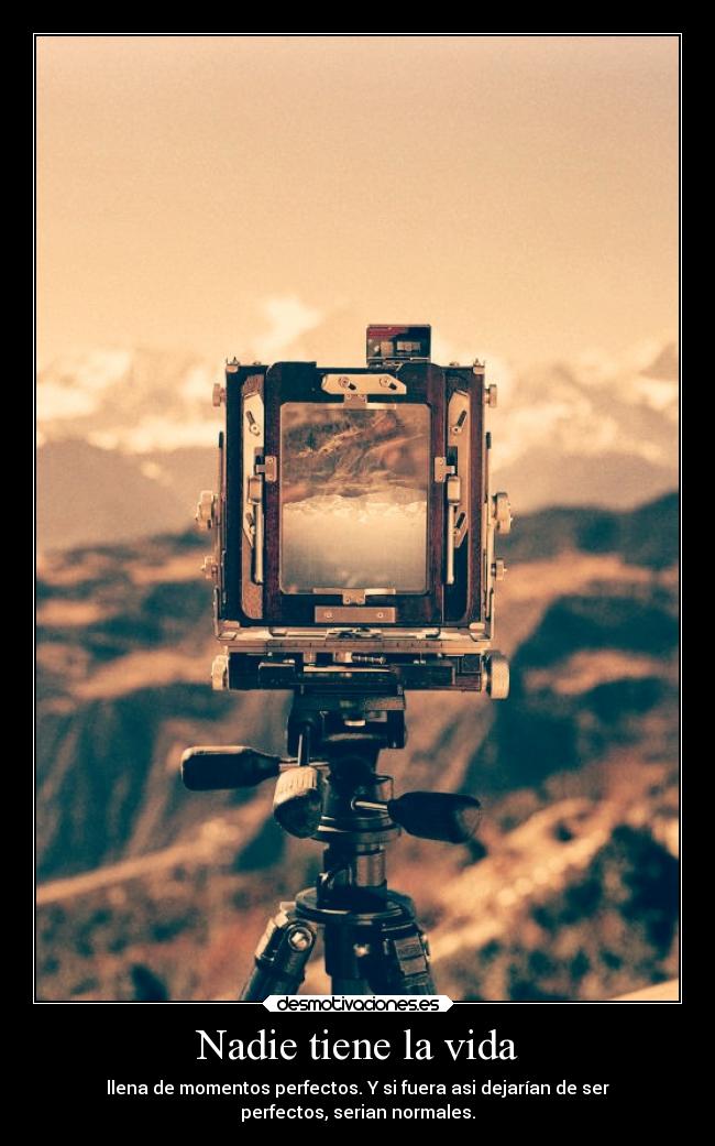 Nadie tiene la vida -