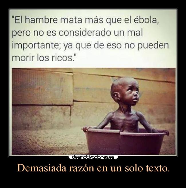 carteles vida razon importancia texto ricos hambre rilacs desmotivaciones